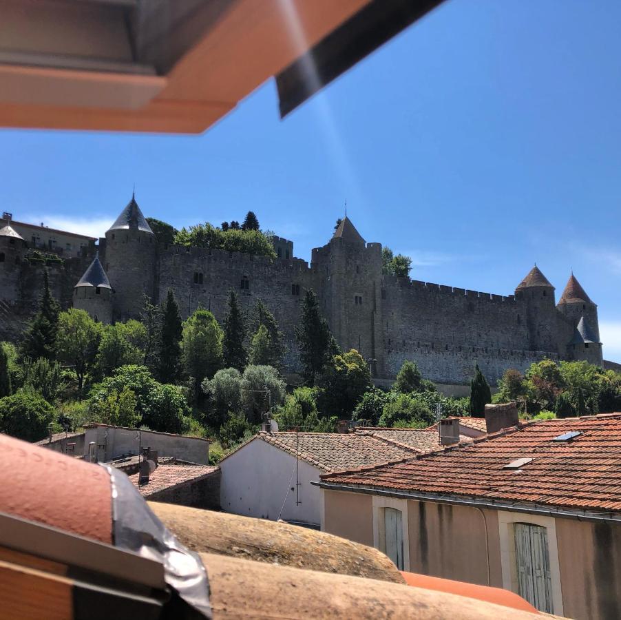 Gite De La Cite Villa Carcassonne Bagian luar foto